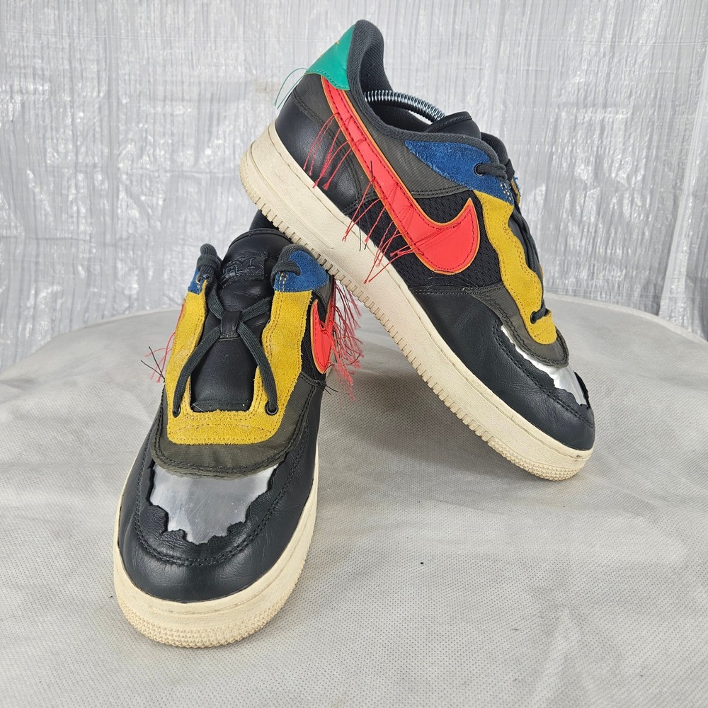 Nike Air Force 1 Low BHM Black History Month Collab Mirror CT5534-001 Mens 10.5